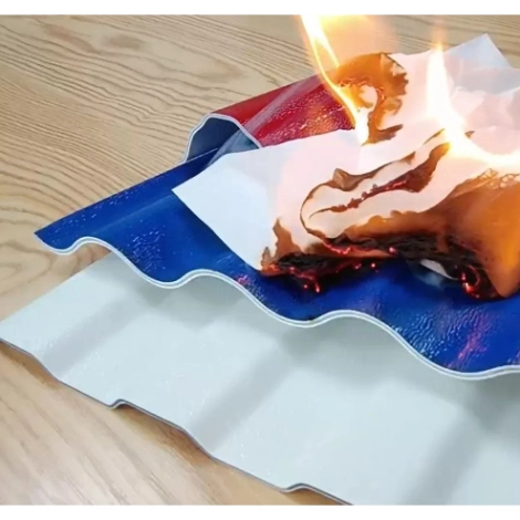 Fire Prevention UPVC Roof Tiles