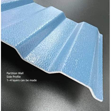 Uniko Partition Wall UPVC Roofing Sheet