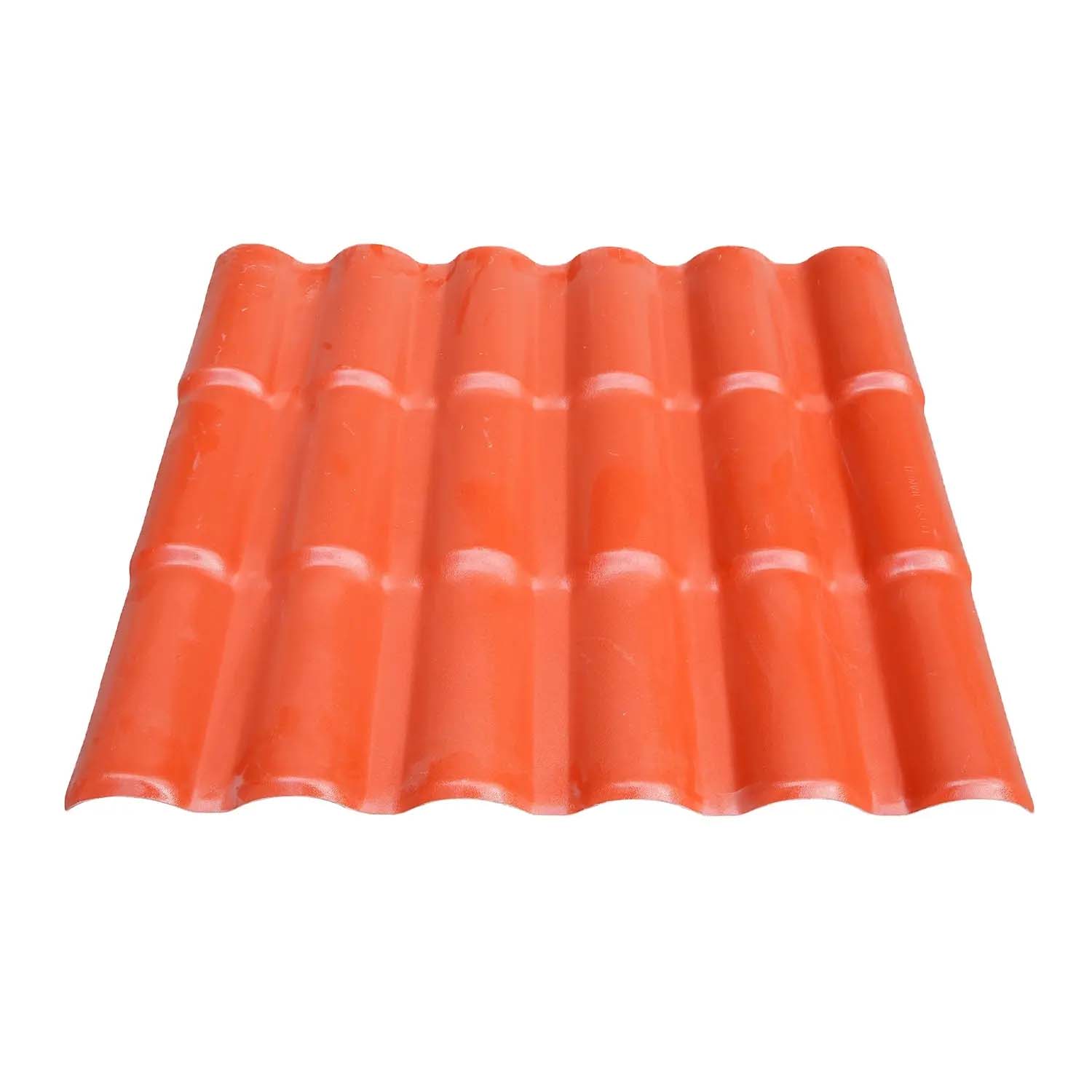 1050mm Red ASA PVC Roma Roof Tile