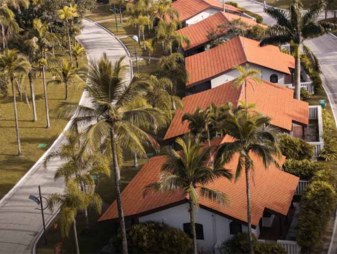 ASA Synthetic Resin Roof Tiles for Home & Outdoor Selections
