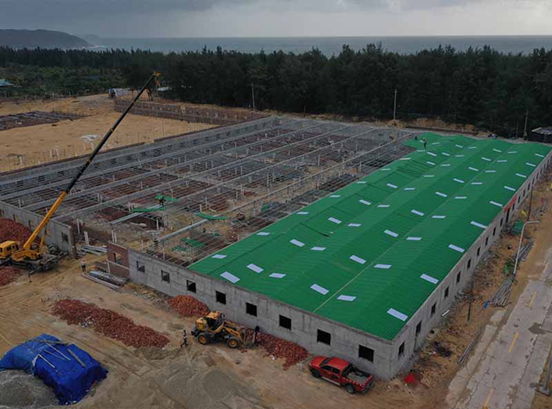 PVC Roof Tile Projects for Farm Buildings