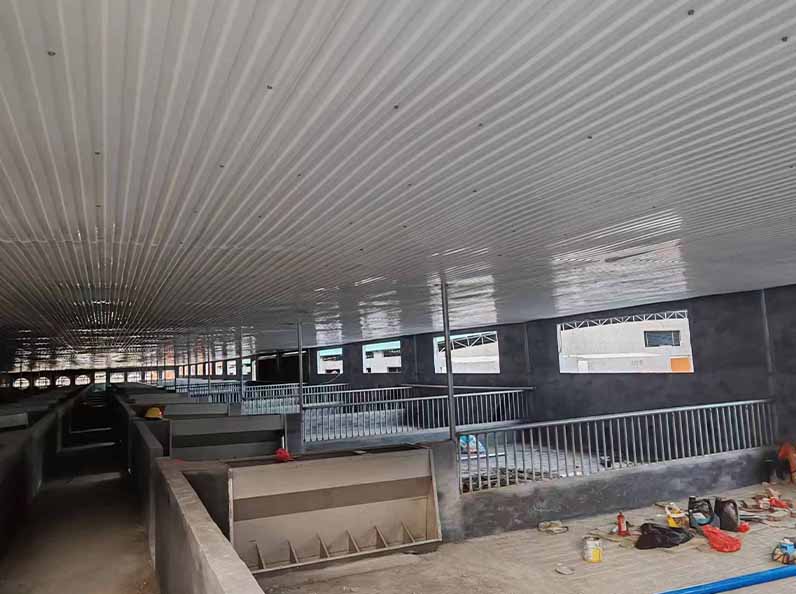 PVC Hollow Roof Tile Project for Livestock Farms