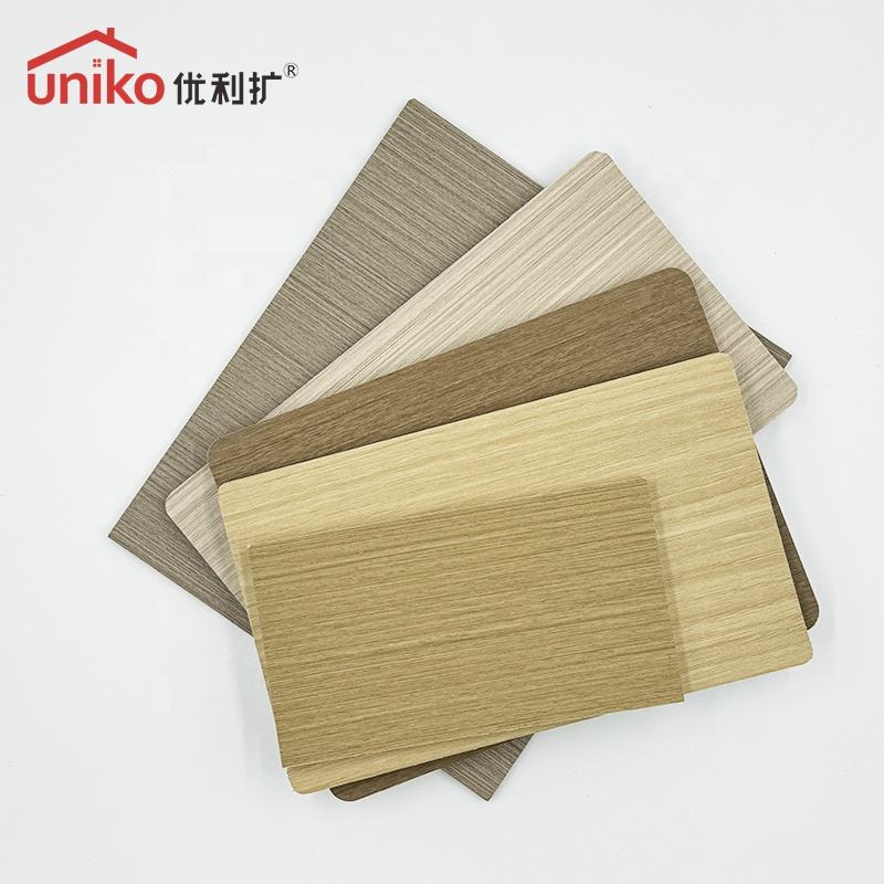 New Interior Decoration Material Wood Plastic Composite Wall Panel  Wood Grain Collection